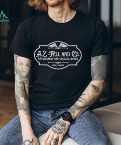 Goodomens A.z Fell And Co Antiquarian And Unusual Books T shirt