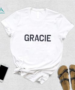 Gracie Abrams Hq Gracie White Varsity Shirt