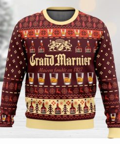 Grand Marnier Cute Ugly Christmas Sweater Christmas Gift For Family