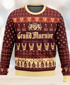 Grand Marnier Cute Ugly Christmas Sweater Christmas Gift For Family