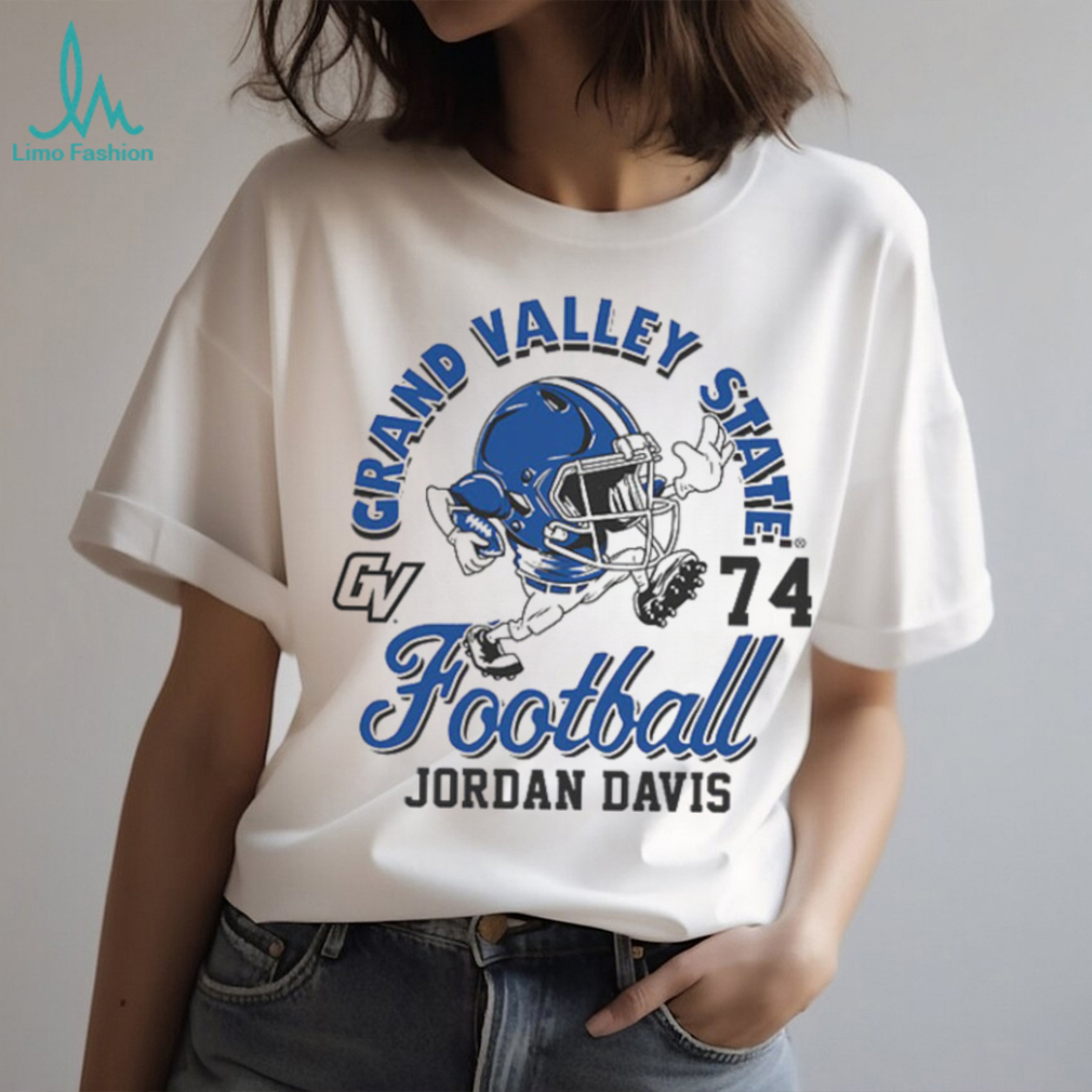 Grand Valley NCAA Football Jordan Davis T Shirt Grand Valley NCAA Football Jordan Davis T Shirt