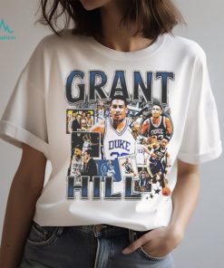 Grant Hill Duke Blue Devils basketball T shirt