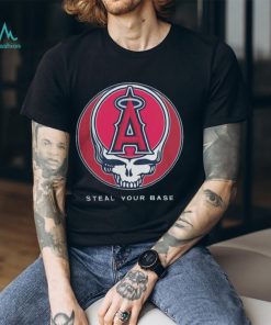 Grateful dead los angeles angels steal your base shirt