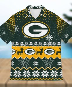 Green Bay Christmas Hawaiian Shirt