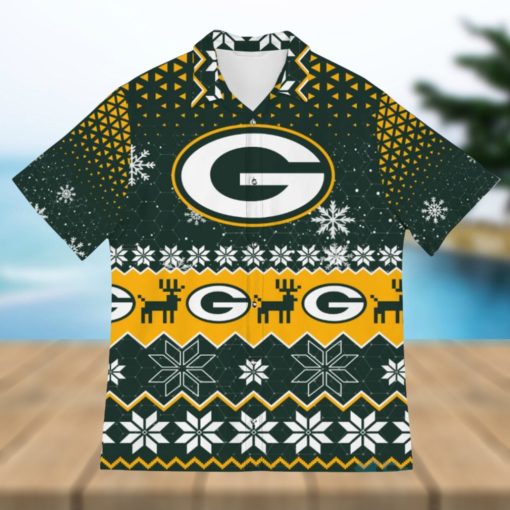 Green Bay Christmas Hawaiian Shirt