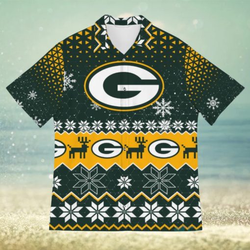 Green Bay Christmas Hawaiian Shirt