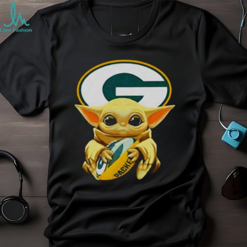 Green Bay Packers Baby Yoda shirt