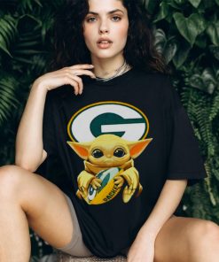 Buy Baby Yoda Hug Green Bay Packer Shirt For Free Shipping CUSTOM