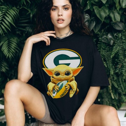 Green Bay Packers Baby Yoda shirt