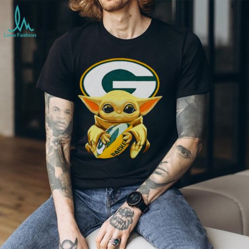 Green Bay Packers Baby Yoda shirt