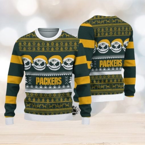 Green Bay Packers Christmas Reindeer Pattern Limited Edition Ugly Sweater