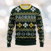 Natural Light Beers Big Snowflake Pattern Ugly Christmas 3D Sweater For Men And Women