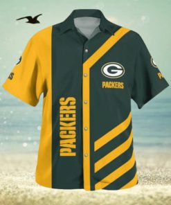 Green Bay Packers Hula 3D Hawaiian Shirt Best For Fans Beach Gift For Men And Women