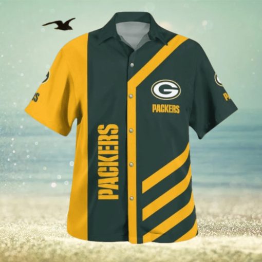 Green Bay Packers Hula 3D Hawaiian Shirt Best For Fans Beach Gift For Men And Women