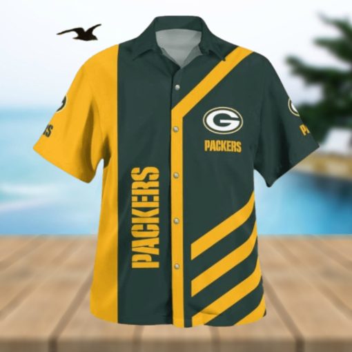 Green Bay Packers Hula 3D Hawaiian Shirt Best For Fans Beach Gift For Men And Women