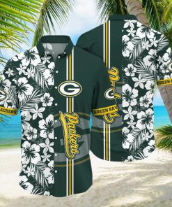 Green Bay Packers NFL And Palm Trees Hawaii Style 3D T-Shirt