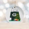 Snoopy Las Vegas Raiders NFL Football Ceramic Tree Ornaments