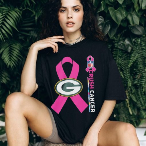Green Bay Packers crush cancer NFL collections shirt
