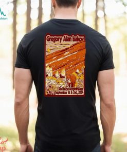 Gregory alan isakov red rocks event 2024 shirt