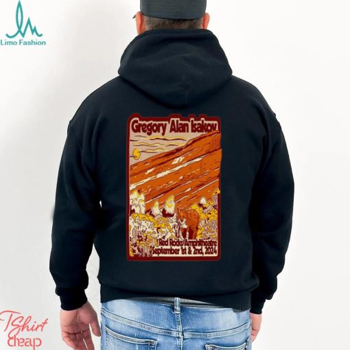 Gregory alan isakov red rocks event 2024 shirt