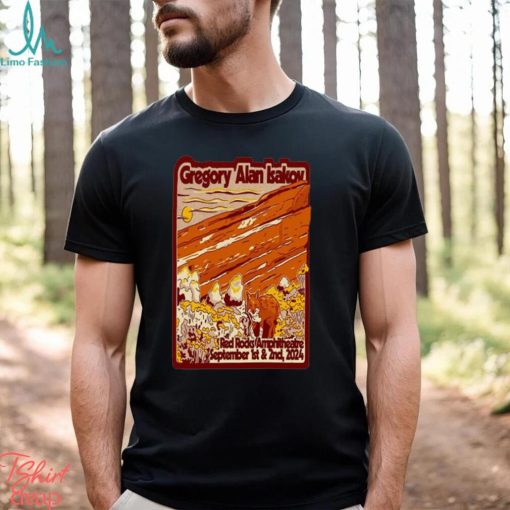 Gregory alan isakov red rocks event 2024 shirt