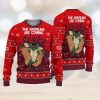 White Christmas Akatsuki 3D Ugly Christmas Sweater Unisex Christmas Sweater For Men And Women