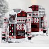 NFL Carolina Panthers Snowshoe Knitted Xmas Sweater For Men Women