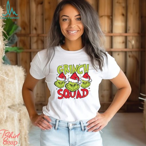 Grinch Christmas Squad Shirt
