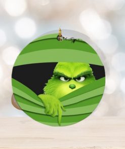 Grinch Hidden Stole The Christmas Holiday Gifts Xmas Decorations Ornament