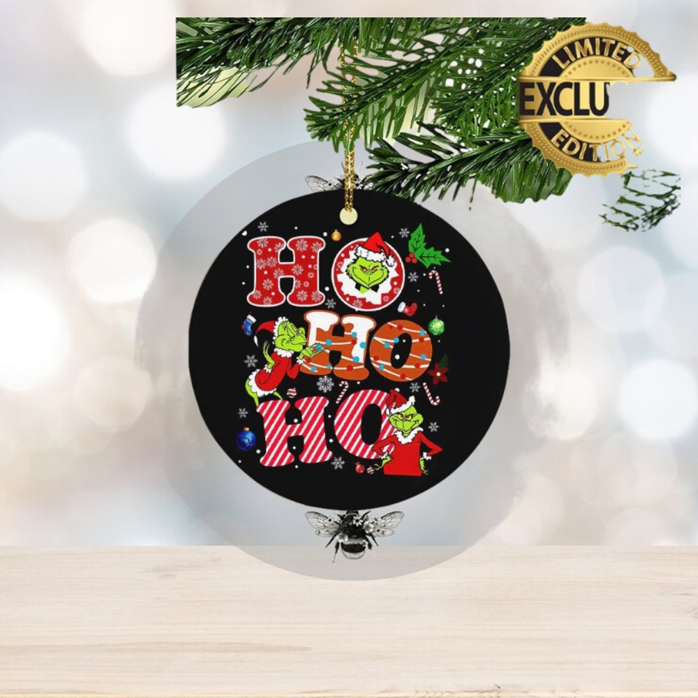 Grinch Ho Ho Ho Christmas Tree Decorations Ornament 2023 Grinch Ho Ho Ho Christmas Tree Decorations Ornament 2023