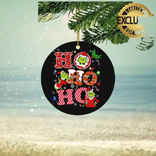 Grinch Ho Ho Ho Christmas Tree Decorations Ornament 2023