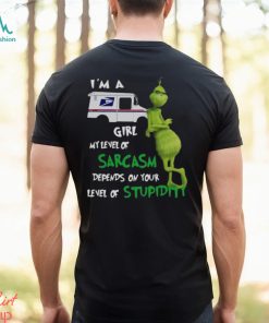 Grinch I’m A USPS Girl Christmas T Shirt Camaelshirt Trending Tees