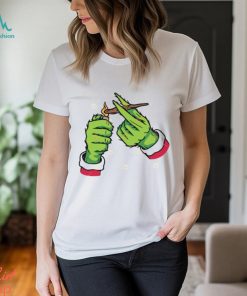 Grinch Lighting Cannabis Shirt