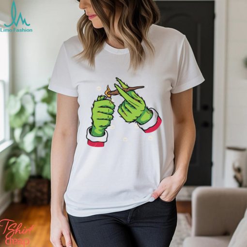 Grinch Lighting Cannabis Shirt