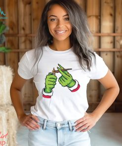 Grinch Lighting Cannabis Shirt