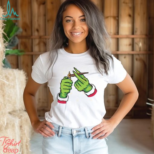 Grinch Lighting Cannabis Shirt