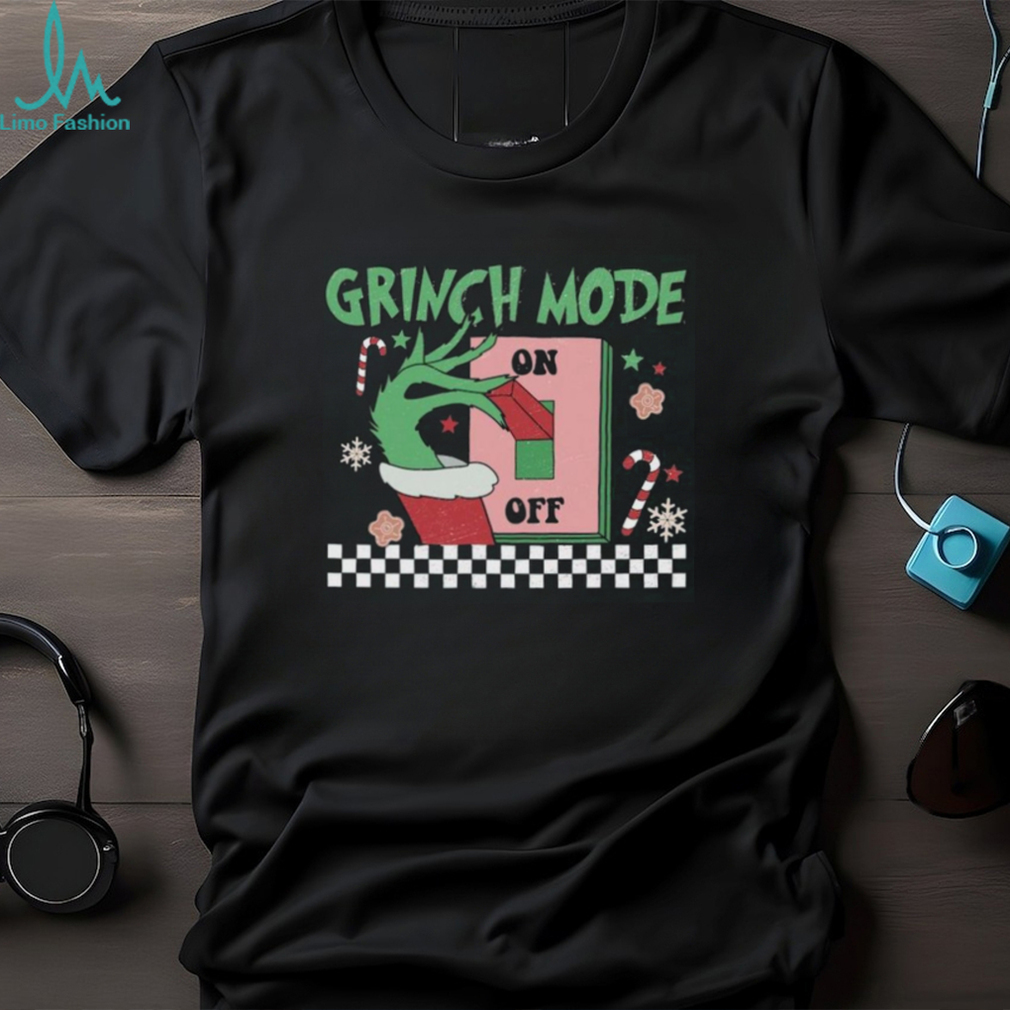 Grinch Mode On Off Retro Sweatshirt, Grinch Hoodie, Christmas Cute Xmas Tee, Grinch Sweat Grinch Mode On Off Retro Sweatshirt, Grinch Hoodie, Christmas Cute Xmas Tee, Grinch Sweat