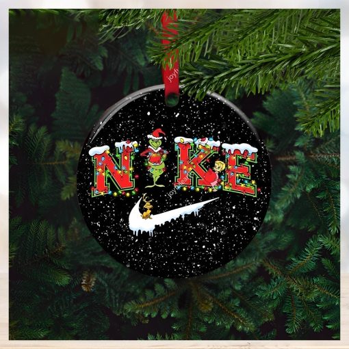 Grinch Nike Brand Christmas Tree Decorations Ornament