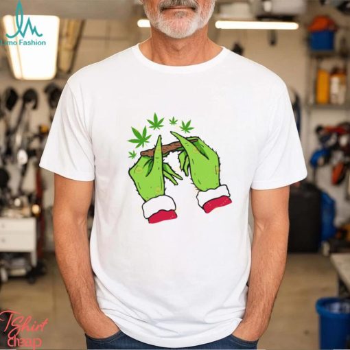 Grinch Rolling Cannabis Shirt
