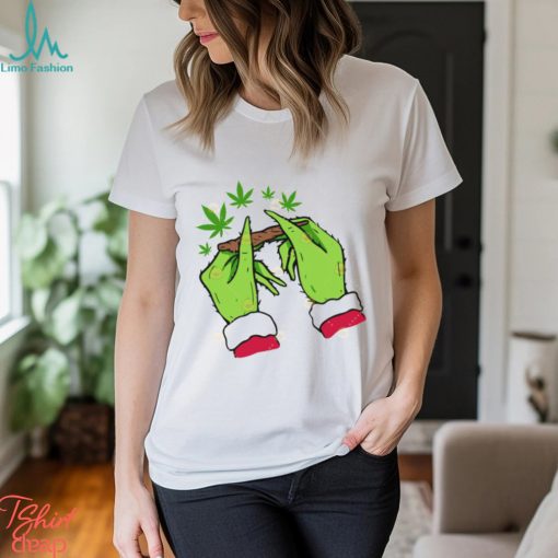 Grinch Rolling Cannabis Shirt