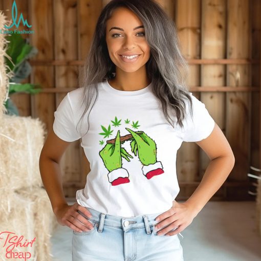 Grinch Rolling Cannabis Shirt