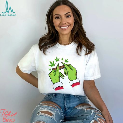 Grinch Rolling Cannabis Shirt