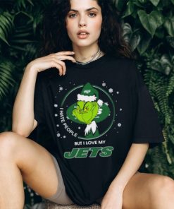 Grinch Santa Claus I Hate People But I Love My New York Jets Football Christmas Shirt, hoodie, sweater, long sleeve and tank top Grinch Santa Claus I Hate People But I Love My New York Jets Football Christmas Shirt
