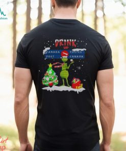 Grinch drink up Canada Postes Post Canada christmas shirt, hoodie, sweater, long sleeve and tank top Grinch drink up Canada Postes Post Canada christmas shirt