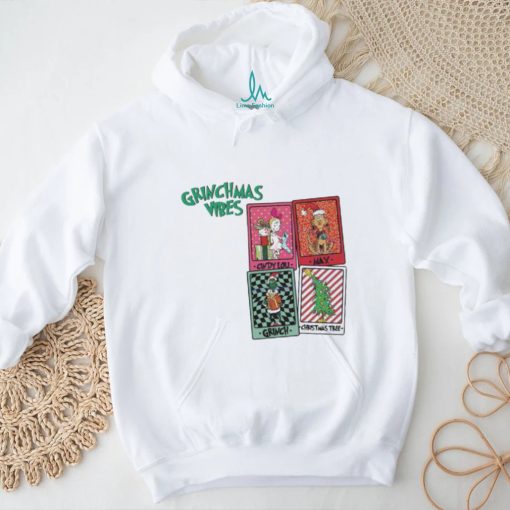 Grinchmas Vibes Grinch Cindy Lou Who And Max shirt
