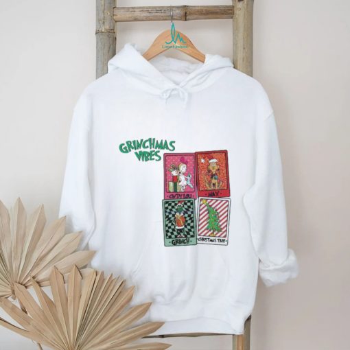 Grinchmas Vibes Grinch Cindy Lou Who And Max shirt