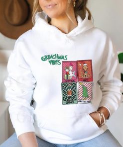 Grinchmas Vibes Grinch Cindy Lou Who And Max shirt
