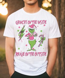 Grinchy on the inside bougie on the oútide shirt