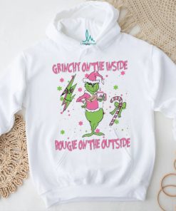 Grinchy on the inside bougie on the oútide shirt