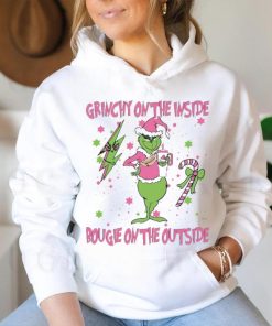 Grinchy on the inside bougie on the oútide shirt